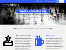 Tablet Screenshot of mobimex.com